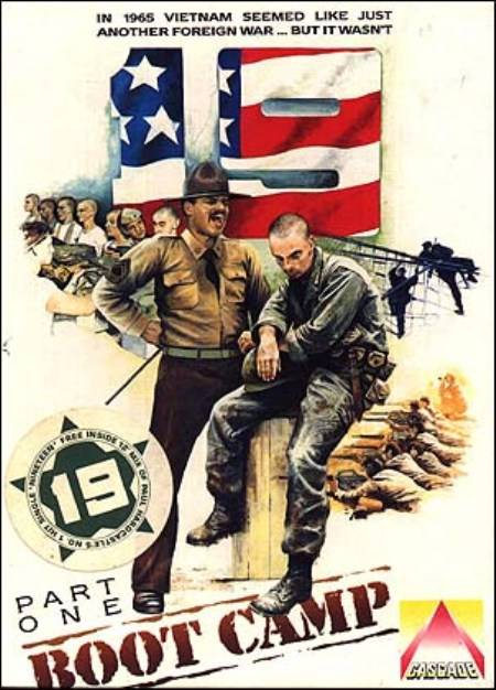 19 Part One: Boot Camp box art for Commodore 64